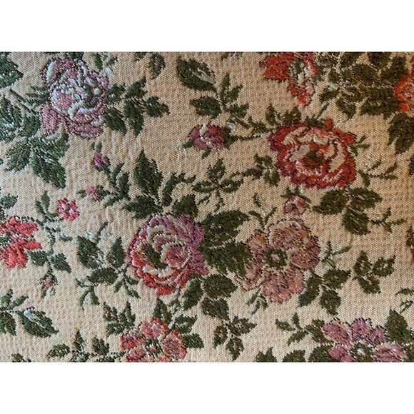 Vintage Group Muylle Belgium Tapestry 11" Round Chenille Doily - Picture 3 of 7